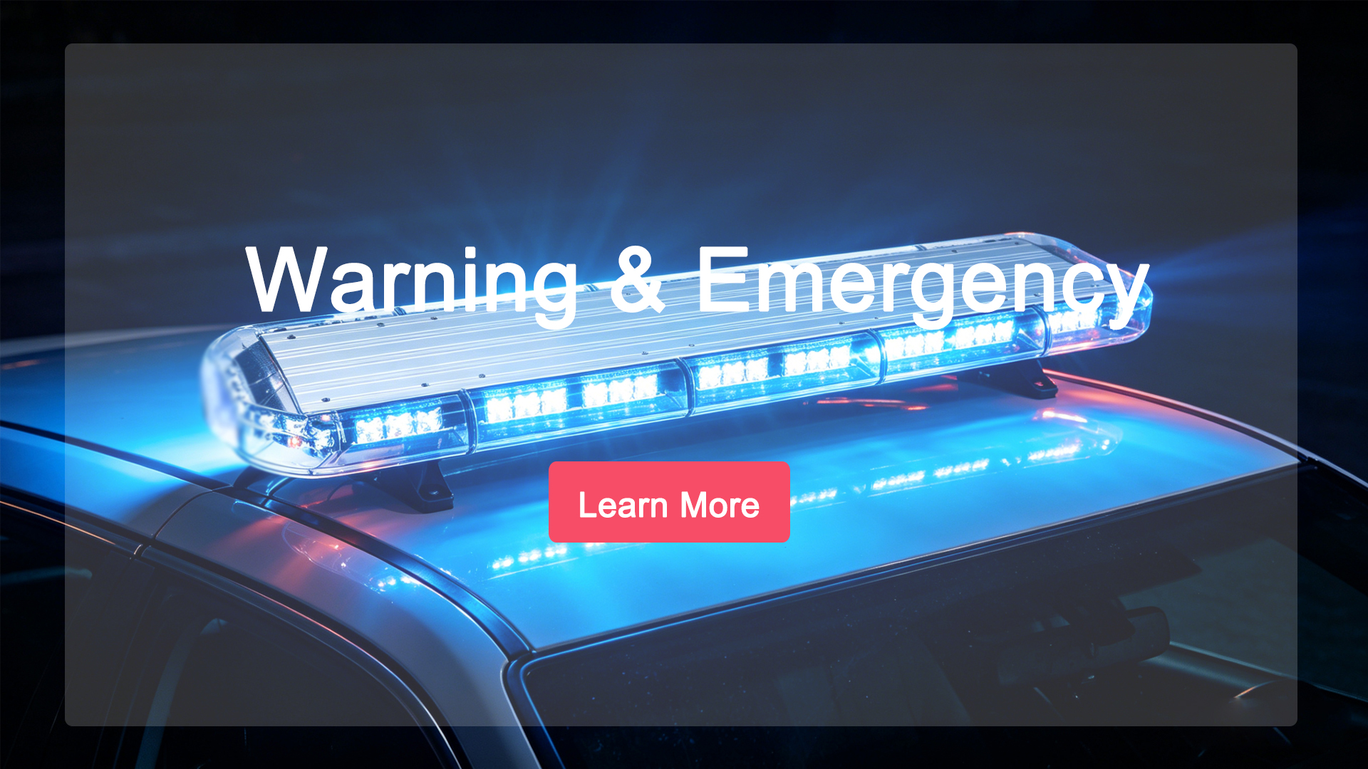 Aegiswarn Warning & Emergency Equipment banner