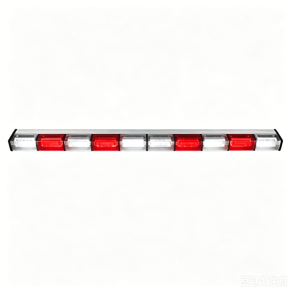 Ambulance Red LED Warning Lightbar, High brightness ambulance rooftop warning light bar AW-4500Plus Aegiswarn main product photo