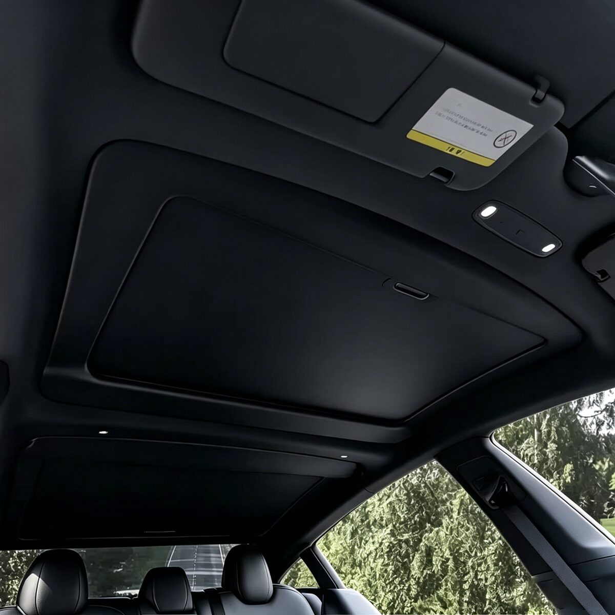 Tesla Model3 Manual Roof Sunshade
