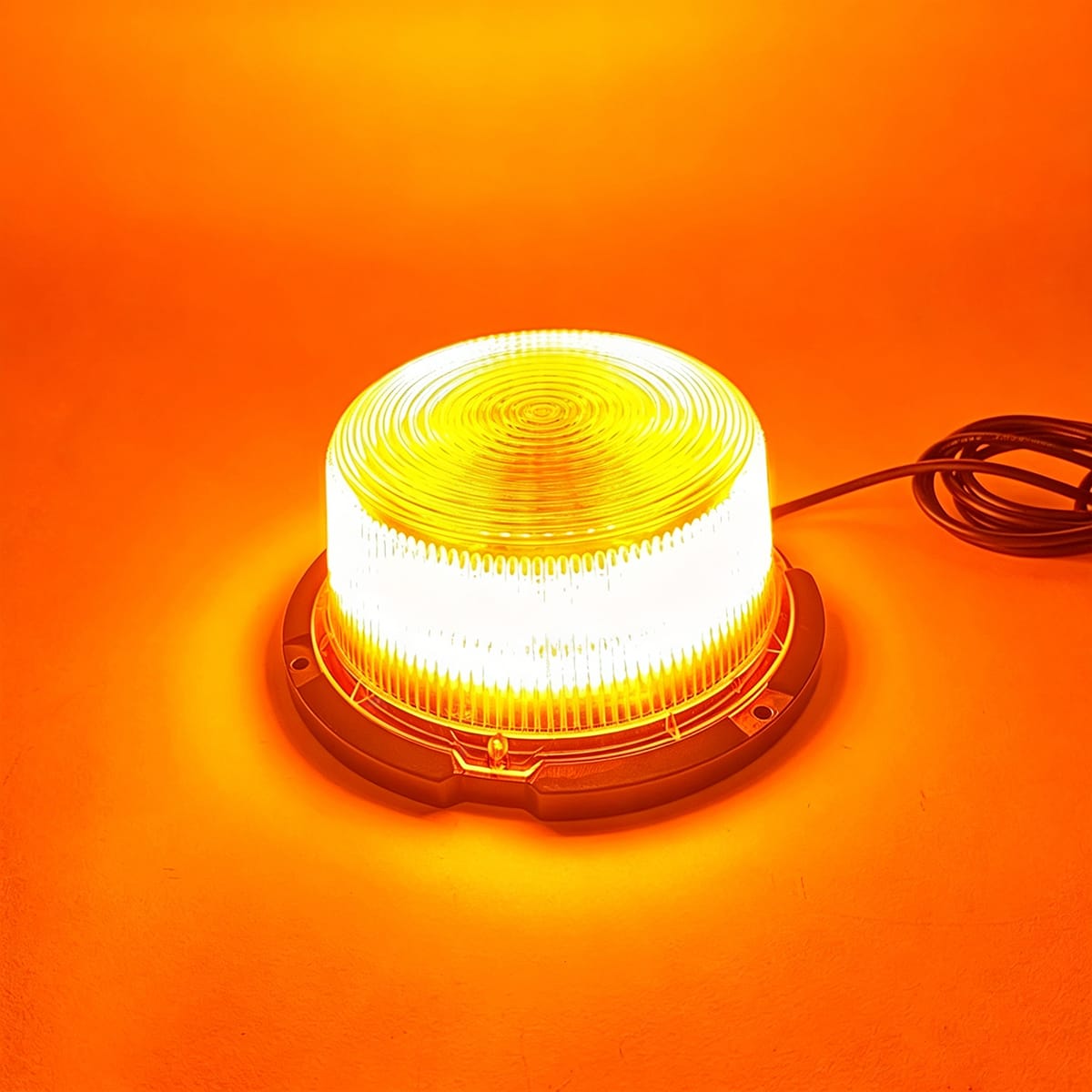 Amber LED Beacon Warning Light