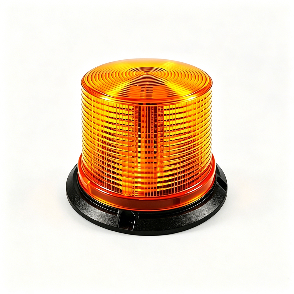 Strobe Beacon Light Emergency Warning Beacon AW-BL32 Aegiswarn Amber Front View