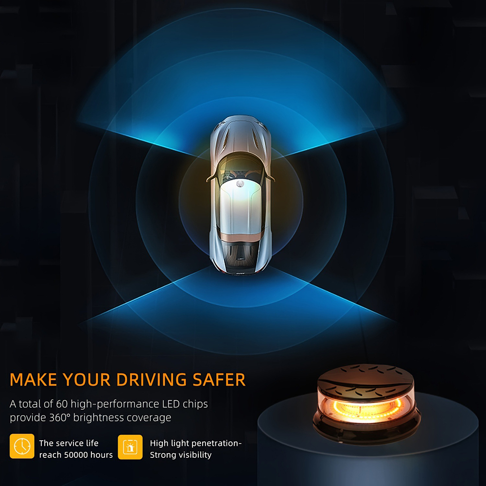 dual color beacon light