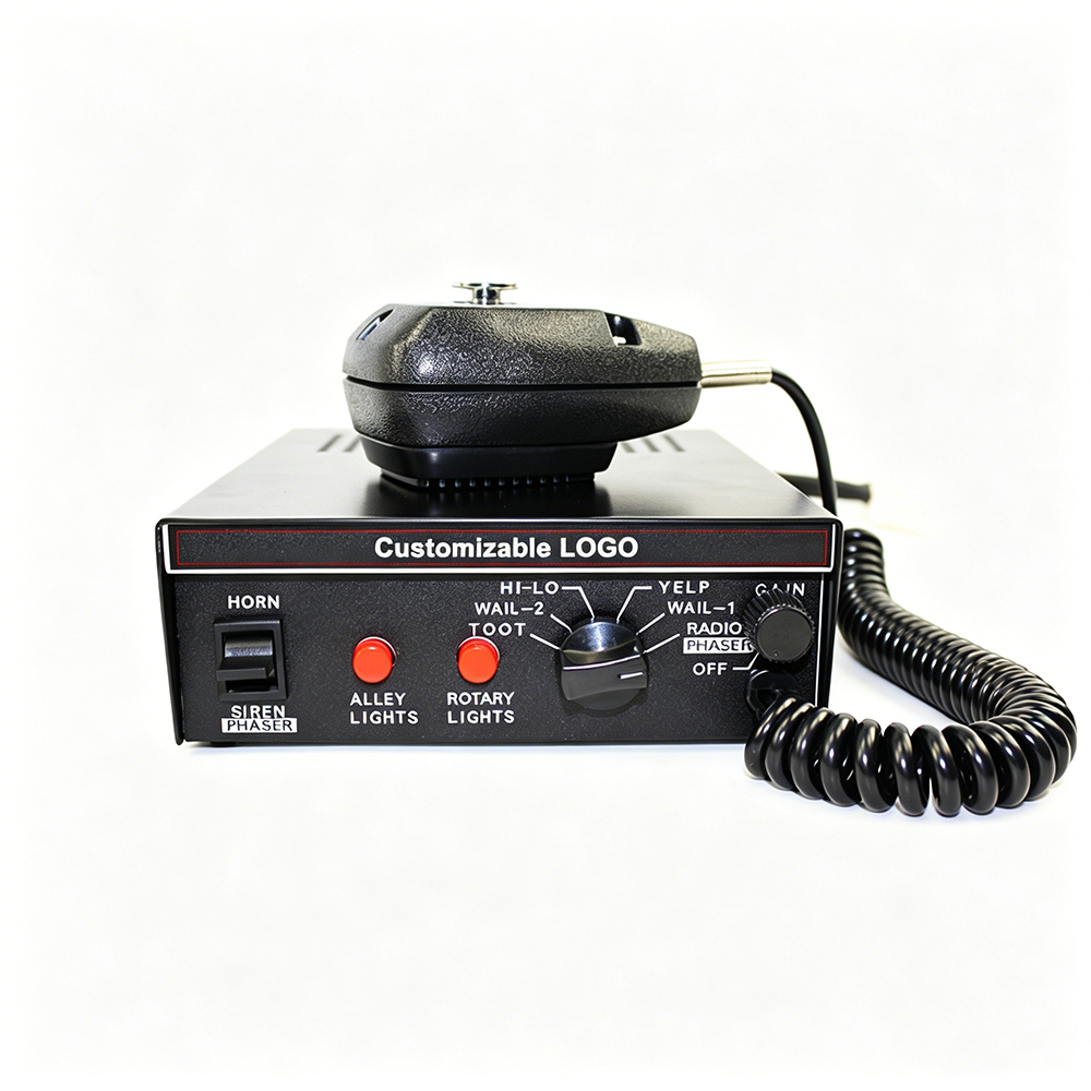 electronic siren amplifier aw-pa aegiswarn heavy duty chassis perspective view