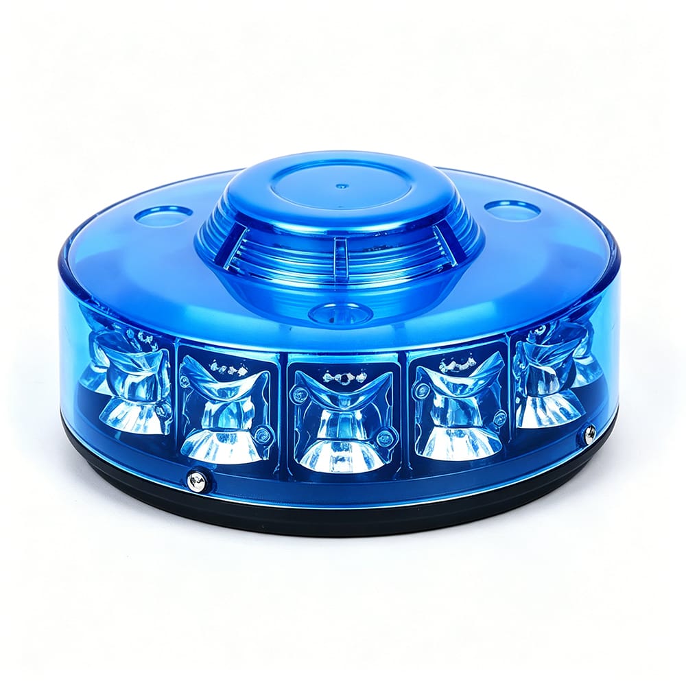 LED warning beacon light emergency strobe beacon AW-BL38 Aegiswarn main product image on clean white background