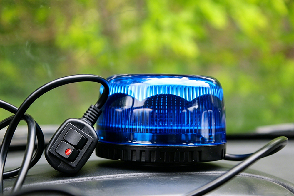 Mini Beacon Light Mini Emergency Beacon Light AW-BL23 Aegiswarn Car Roof Installation