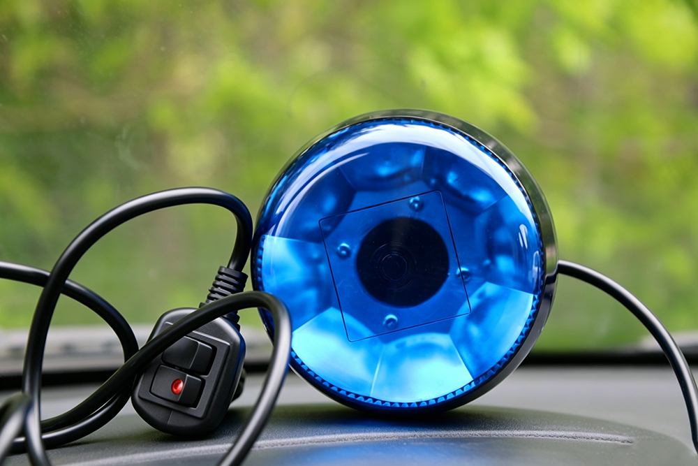 Mini Beacon Light Mini Emergency Beacon Light AW-BL23 Aegiswarn Dashboard Real Shot