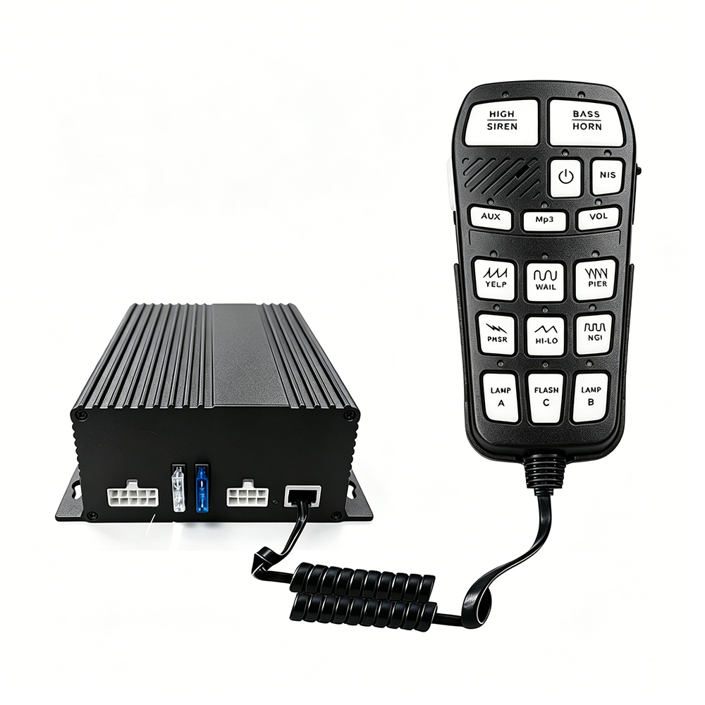 rescue vehicle siren police siren system AW-SR22 AegisWarn full bundle assembly