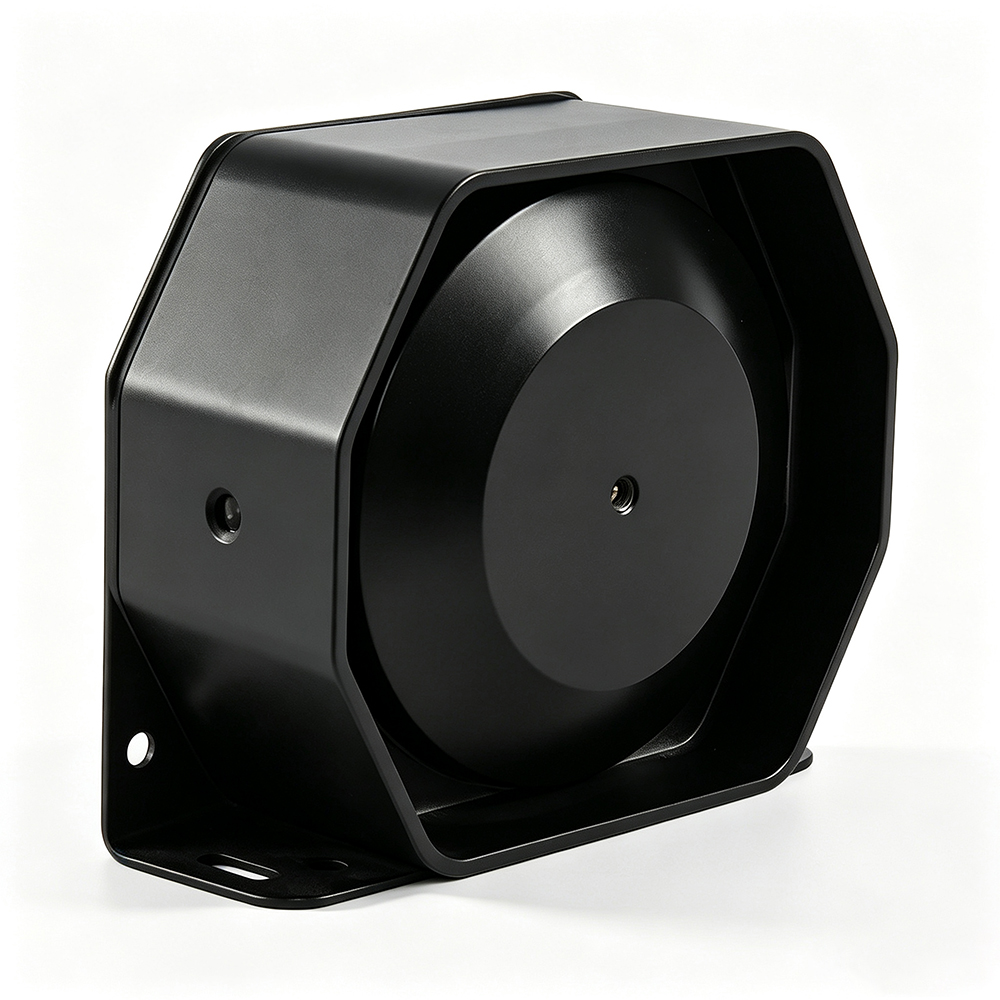 Vehicle warning speaker side view AW-SD Aegiswarn