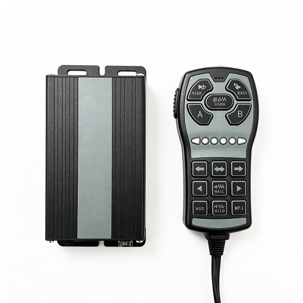 Handheld siren controller emergency vehicle amplifier AW-SR23 AegisWarn