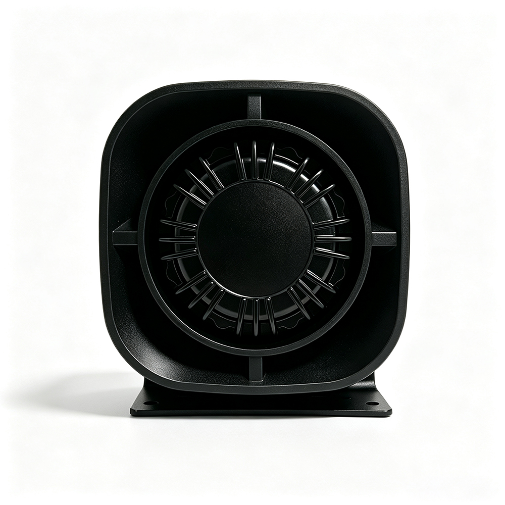 police speaker police speaker aw-sl aegiswarn compact square bell front projection mouth