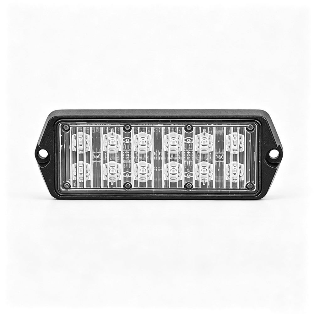 12V police strobe lighthead emergency vehicle surface mount light AW-LH18 AegisWarn