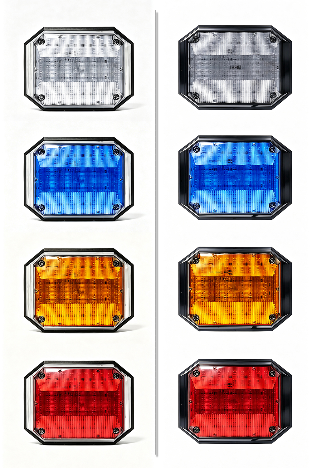 Ambulance Flashing Lighthead multi color array display AW-AEL08 Aegiswarn