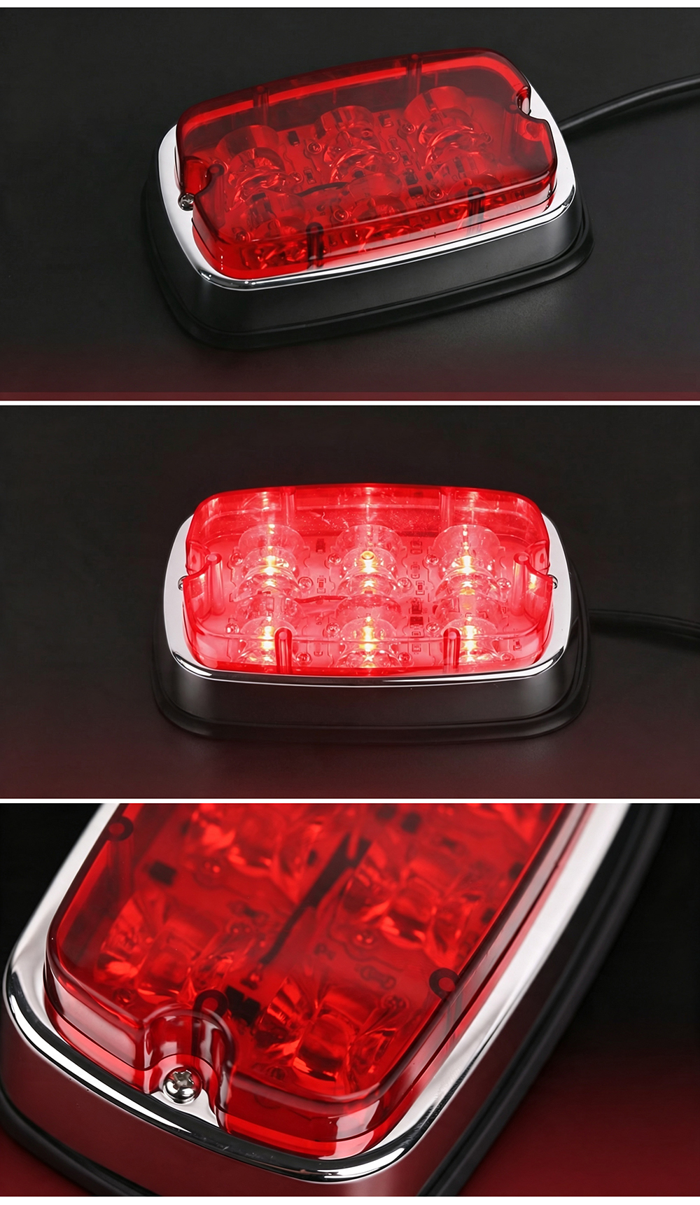 ambulance light multi angle real shot detail AW-AEL01 aegiswarn