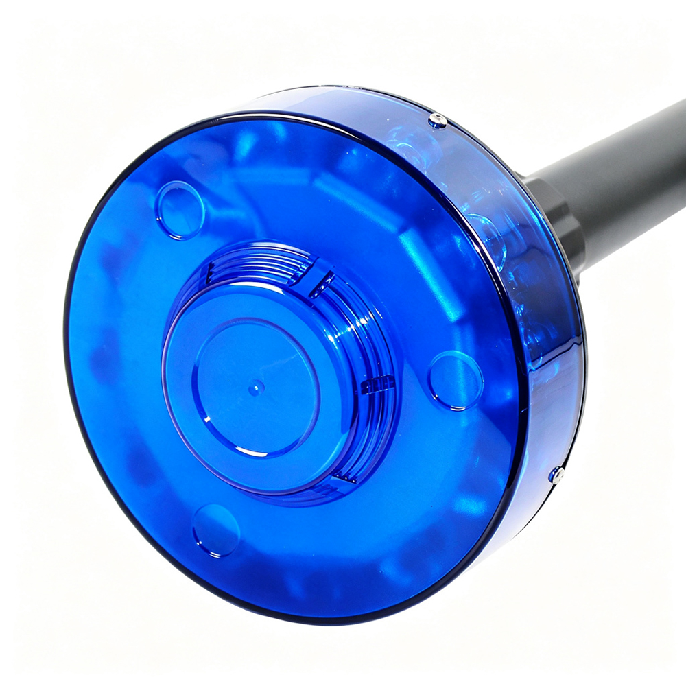 Motorcycle Pole Light Blue Beacon AW-TP13 Aegiswarn