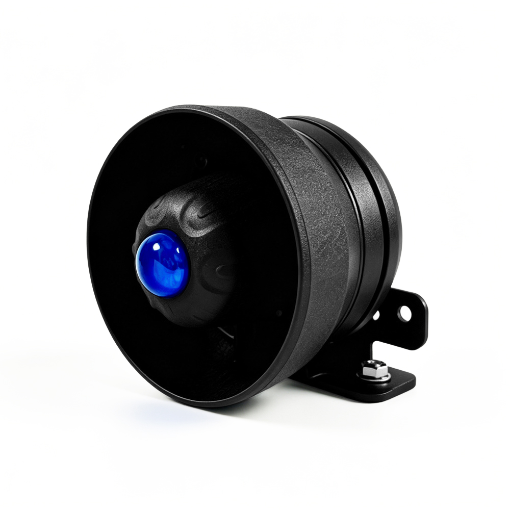 motorcycle police light and siren blue LED warning speaker AW-MSS05 aegiswarn