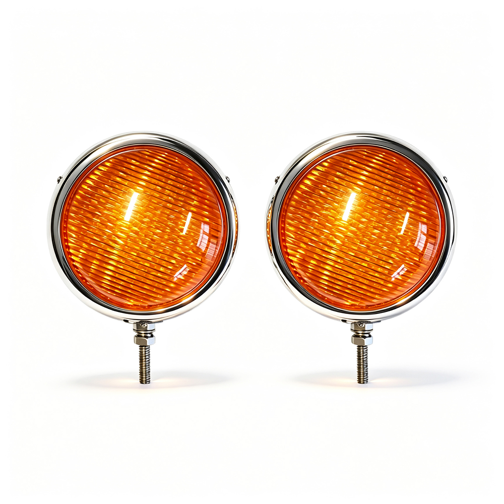 Motorcycle Strobe Lights Amber LED Warning Lamp AW-MSL01 Aegiswarn