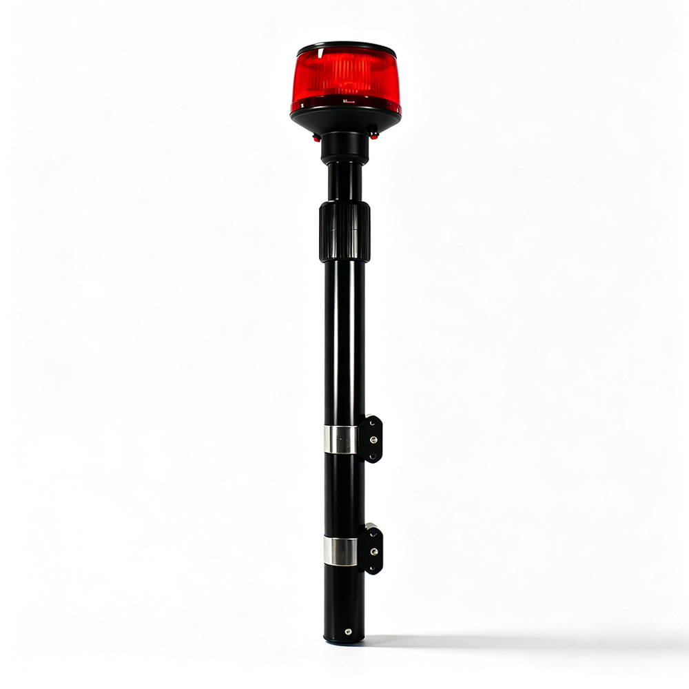 Motorcycle Telescopic Strobe Light Police Rear Pole AW-TP12 Aegiswarn