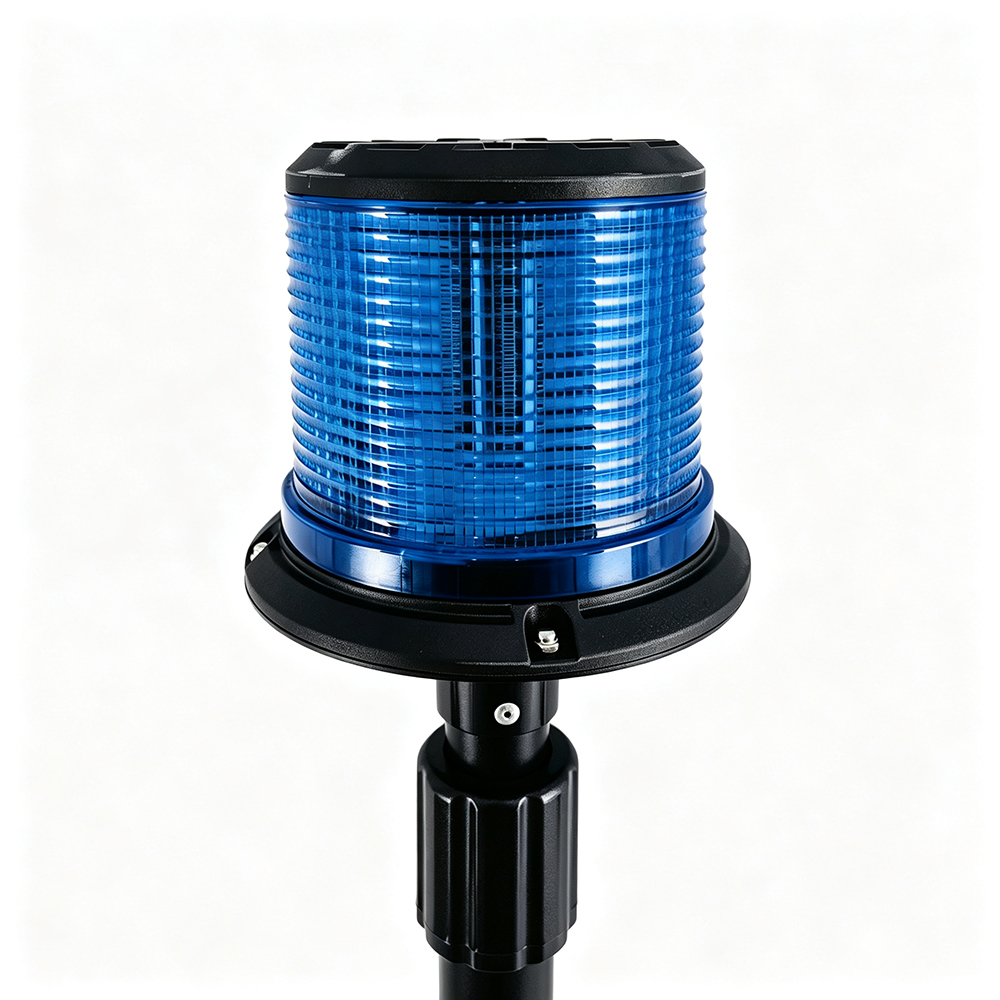 Police Motorcycle Pole Light Fresnel Lens Lighthead AW-TP08 Aegiswarn