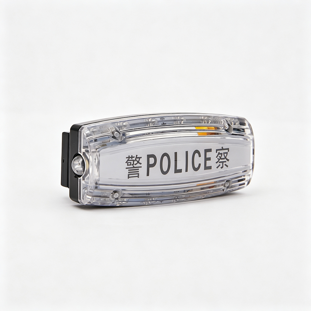 police shoulder light side profile view AW-SD02 aegiswarn
