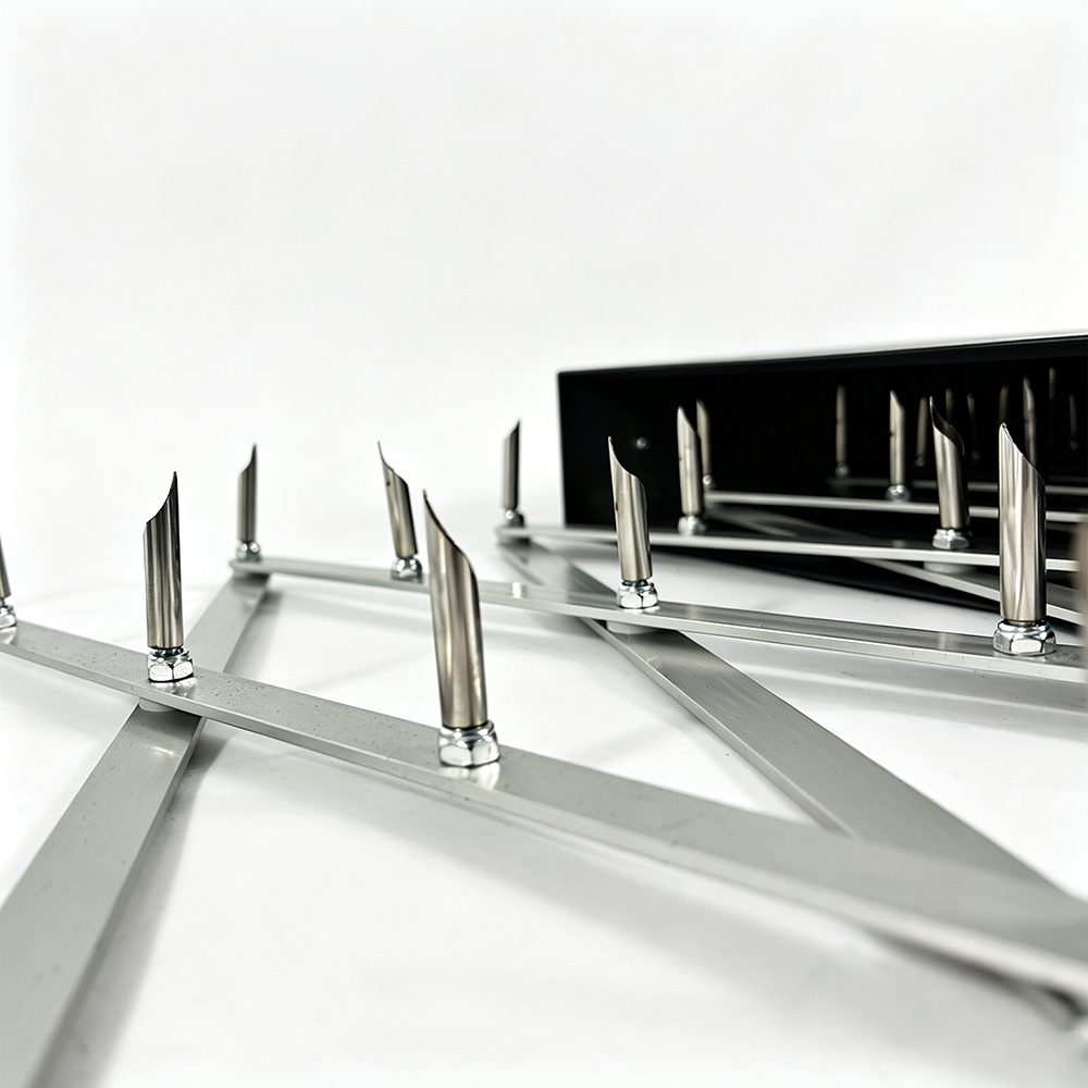 roadblock spike strip stainless steel hollow spikes AW-LZ03 aegiswarn