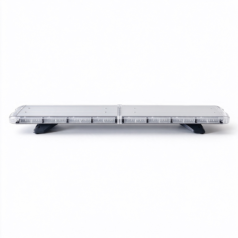 Emergency Lightbar Warning Light Bar Silver Front View AW-LB815 Aegiswarn