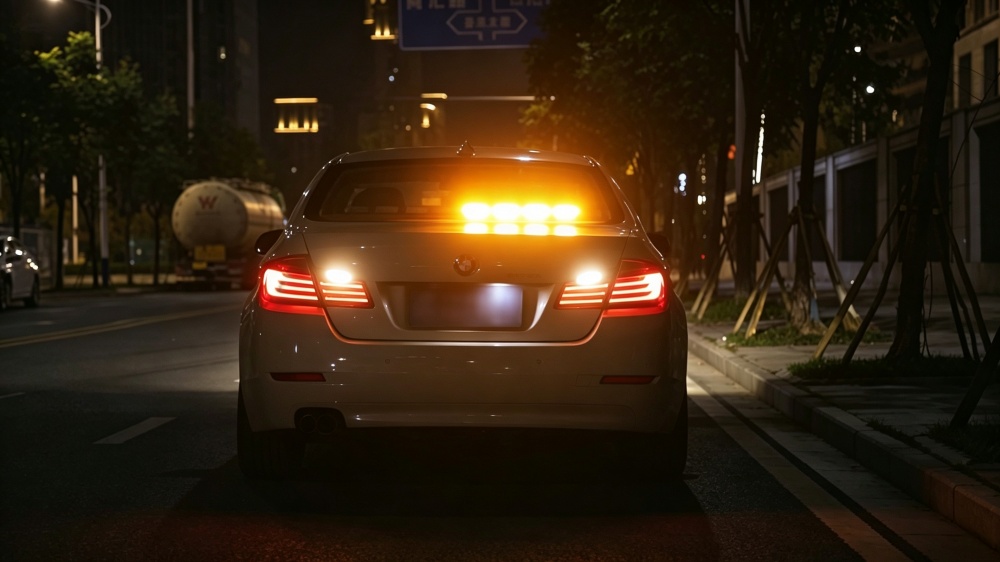 Traffic Advisor Light Bar Warning Vehicle Emergency Light Rear Night Road AW-TA01 Aegiswarn